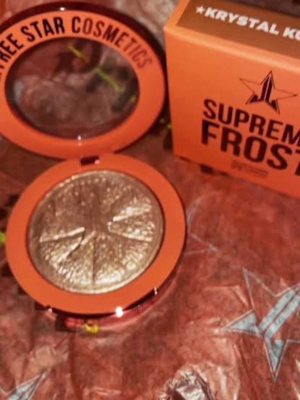 NEW Jeffree Star Supreme Frost in Krystal Kumquat
